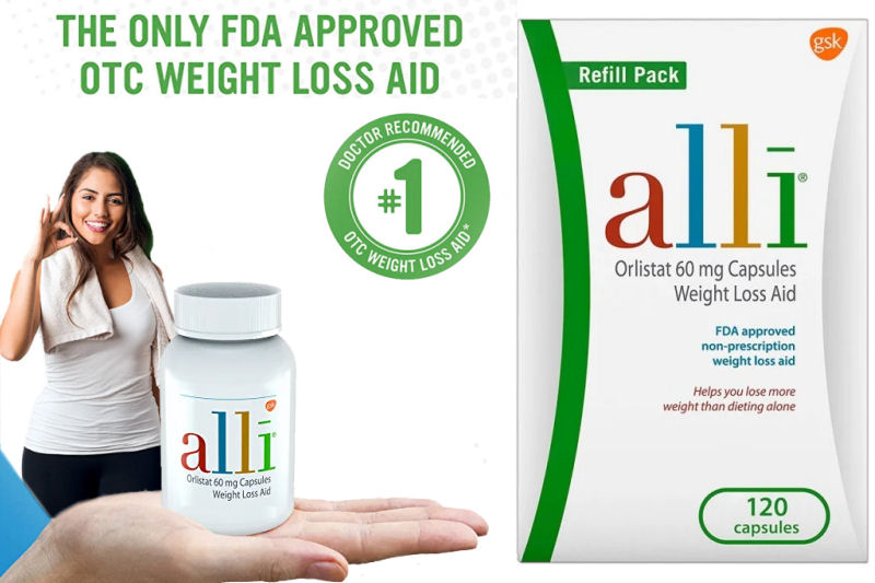 Alli Weight Loss Diet Pills Non Prescription Weight Loss Aid